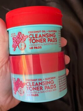 NWT SEALED Sheer Melon Cleansing Toner Pads Set of 2- 80 pads total!